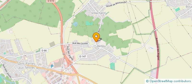 localisation de l'entreprise IMMOTHEP  VILLECHETIF