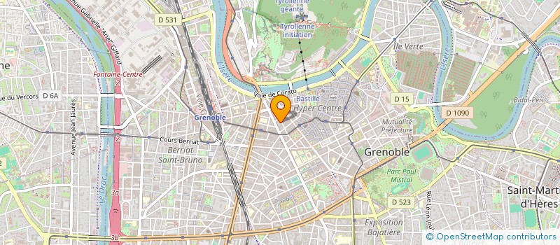 localisation de l'entreprise IMMOTHEP GESTION  GRENOBLE