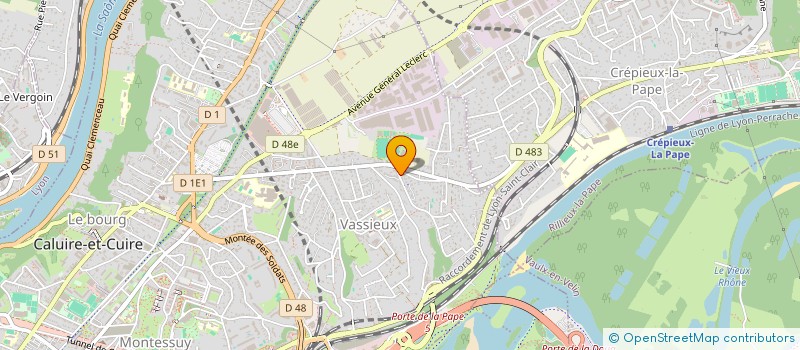 localisation de l'entreprise IMMOTHIER  CALUIRE-ET-CUIRE