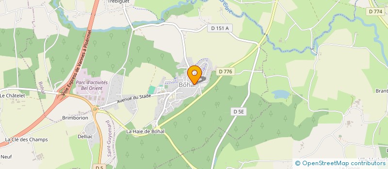 localisation de l'entreprise IMMOTILIA  BOHAL