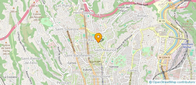 localisation de l'entreprise IMMOTINA à NICE