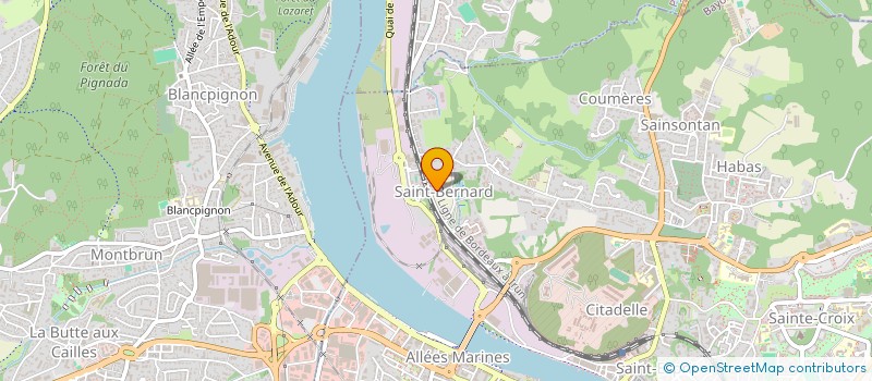 localisation de l'entreprise IMMOTION  BAYONNE