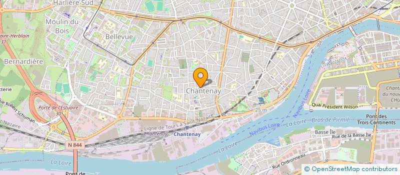 localisation de l'entreprise IMMOTION à NANTES