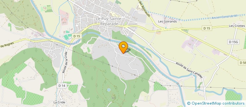 localisation de l'entreprise IMMOTION  LE PUY-SAINTE-REPARADE