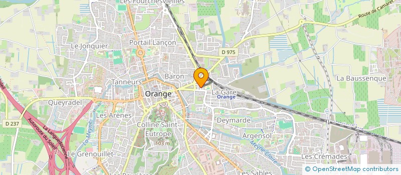 localisation de l'entreprise IMMOTO  ORANGE