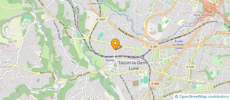 localisation de l'entreprise IMMOTO  TASSIN-LA-DEMI-LUNE