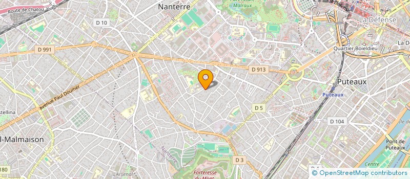 localisation de l'entreprise IMMOTO  NANTERRE