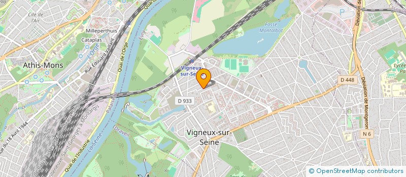 localisation de l'entreprise IMMOTOP FRANCE à VIGNEUX-SUR-SEINE