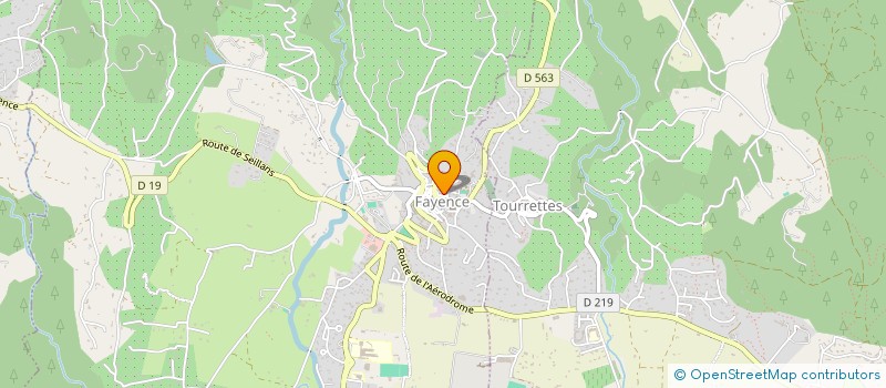 localisation de l'entreprise IMMOTOUR  TOURRETTES