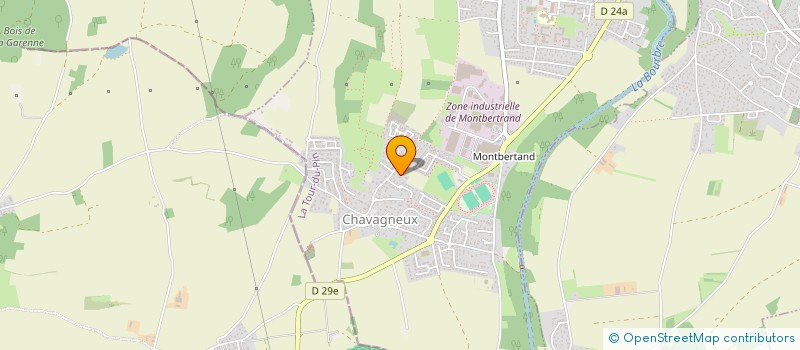 localisation de l'entreprise IMMOTOUR  CHARVIEU-CHAVAGNEUX