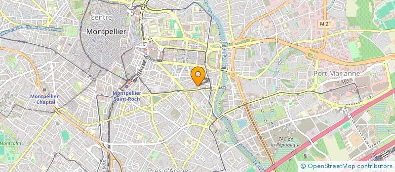 localisation de l'entreprise IMMOTOUR à MONTPELLIER