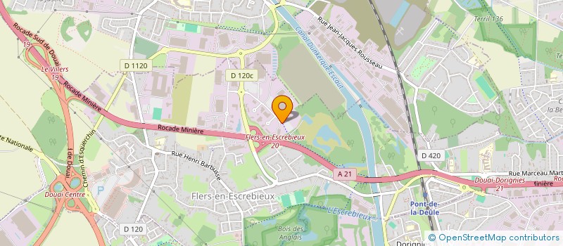 localisation de l'entreprise IMMOTRANSEST  FLERS-EN-ESCREBIEUX