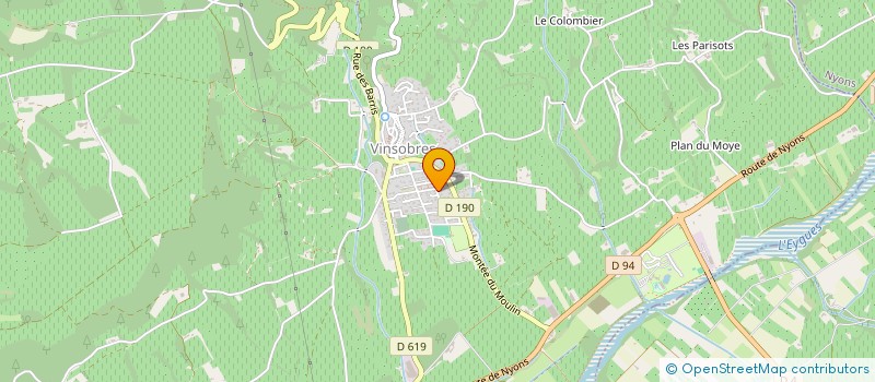 localisation de l'entreprise IMMOTS  VINSOBRES