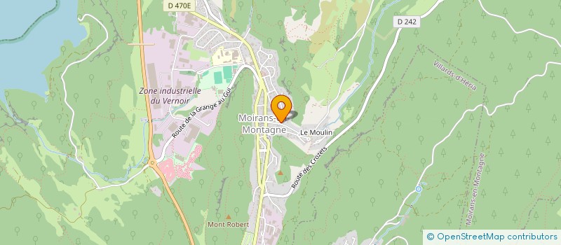 localisation de l'entreprise IMMOTZ  MOIRANS-EN-MONTAGNE