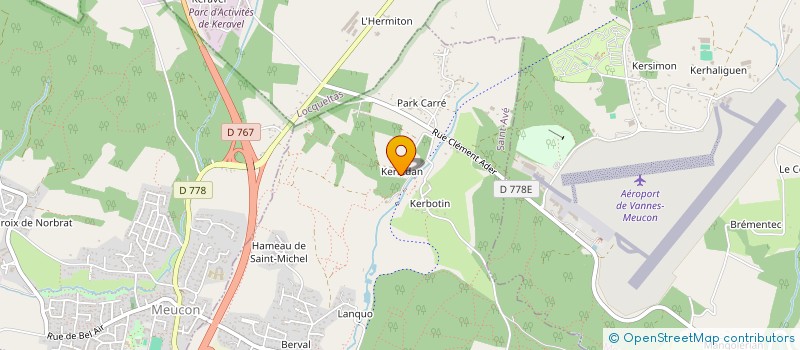 localisation de l'entreprise IMMOUEST  SAINT-AVE