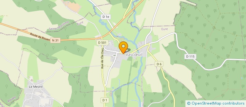 localisation de l'entreprise IMMOVA  VASCUIL