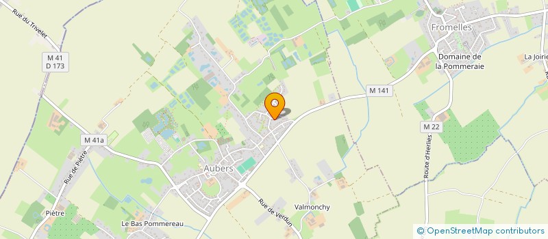 localisation de l'entreprise IMMOVACHTE à AUBERS