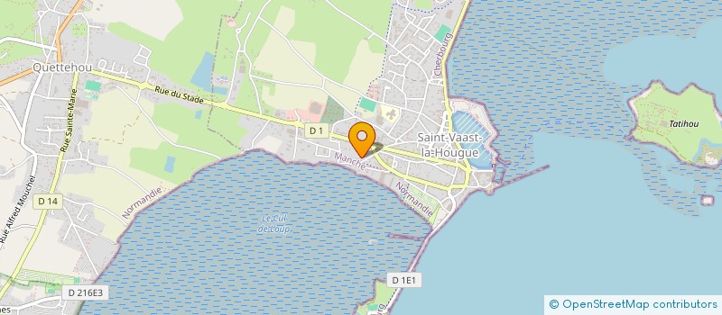 localisation de l'entreprise IMMOVAL  SAINT-VAAST-LA-HOUGUE