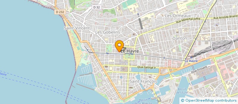 localisation de l'entreprise IMMOVAL  LE HAVRE