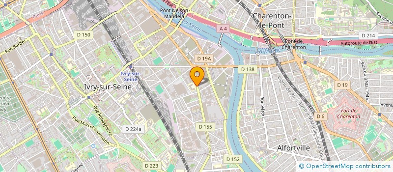 localisation de l'entreprise IMMOVAL à IVRY-SUR-SEINE