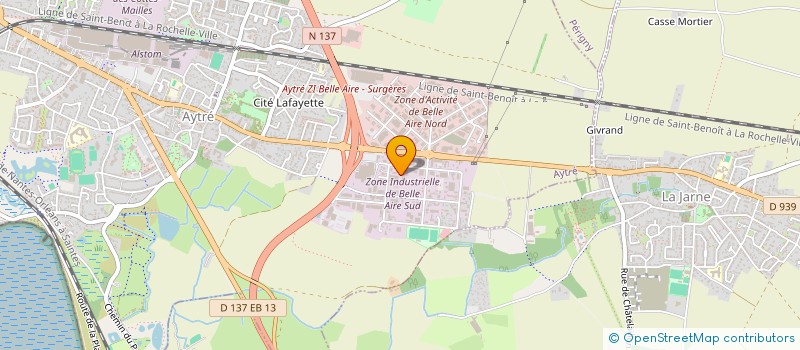 localisation de l'entreprise IMMOVAL  AYTRE