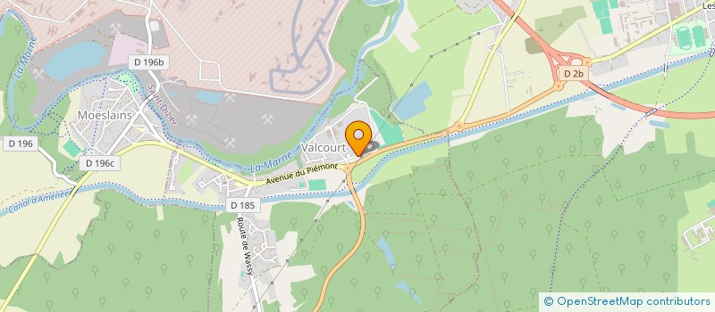 localisation de l'entreprise IMMOVAL à VALCOURT