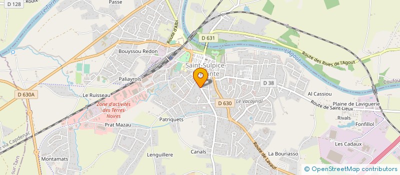 localisation de l'entreprise IMMOVALIE 81  SAINT-SULPICE-LA-POINTE