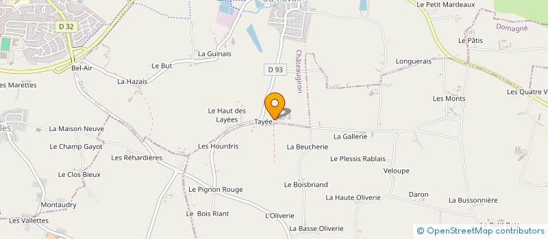 localisation de l'entreprise IMMOVALO  CHATEAUGIRON