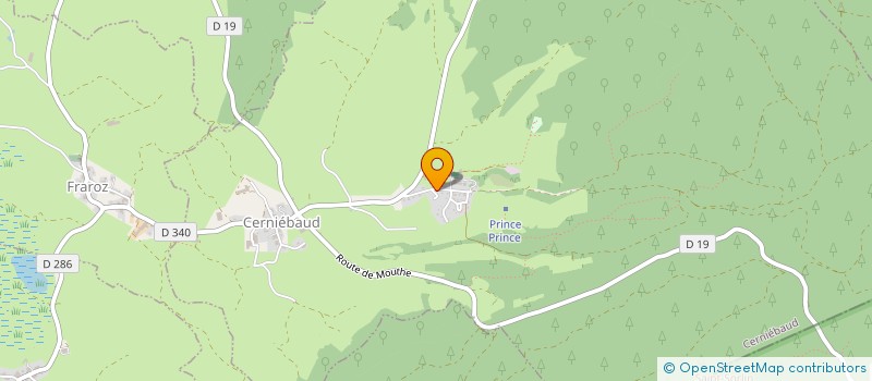 localisation de l'entreprise IMMOVAN  CERNIEBAUD