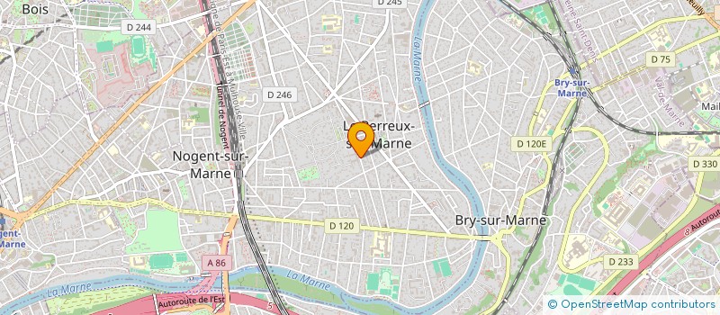 localisation de l'entreprise IMMOVANT à LE PERREUX-SUR-MARNE