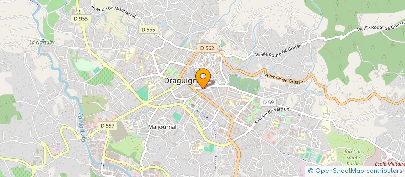 localisation de l'entreprise IMMOVAR SARL à DRAGUIGNAN