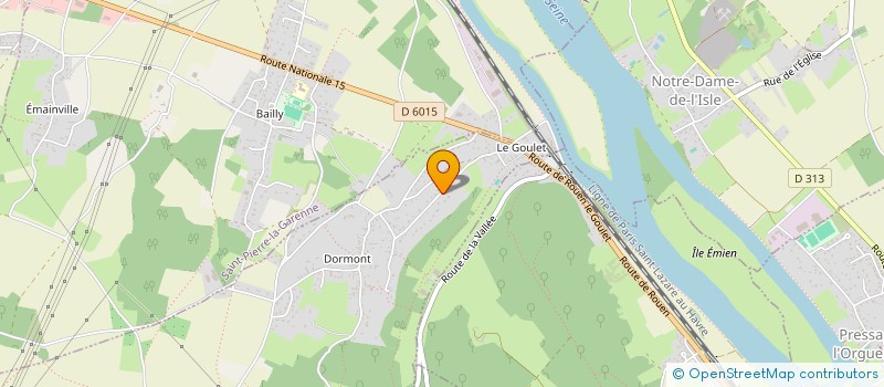localisation de l'entreprise IMMOVAT'EURE à SAINT-PIERRE-DE-BAILLEUL