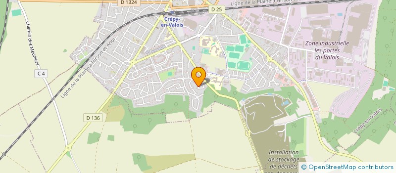 localisation de l'entreprise IMMOVATTE  CREPY-EN-VALOIS