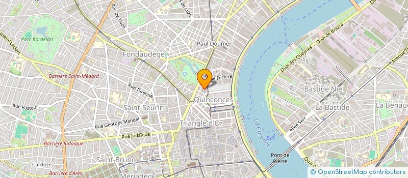 localisation de l'entreprise IMMOVAV  BORDEAUX