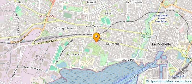 localisation de l'entreprise IMMOVEGA II à LA ROCHELLE