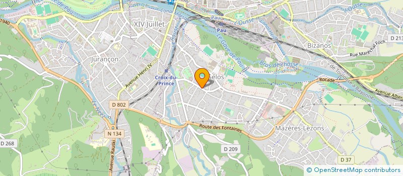 localisation de l'entreprise IMMOVENTURE CAPITAL  GELOS