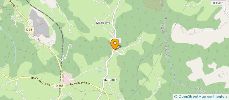 localisation de l'entreprise IMMOVERO  COSNAC