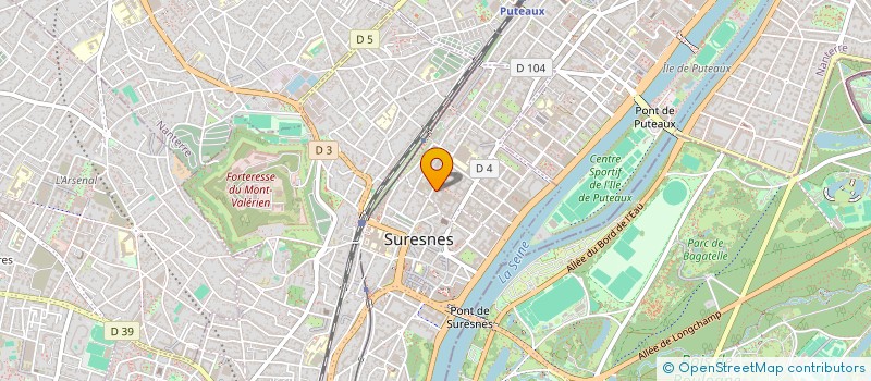 localisation de l'entreprise IMMOVI BUSSY SAINT GEORGES à SURESNES