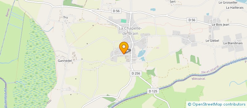 localisation de l'entreprise IMMOVILAINE  LA CHAPELLE-DE-BRAIN