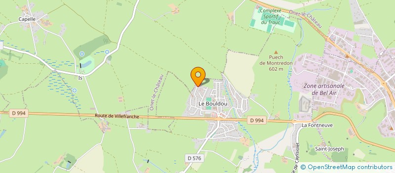 localisation de l'entreprise IMMOVILLE  DRUELLE BALSAC