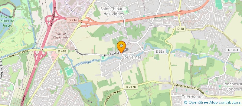 localisation de l'entreprise IMMOVIOLAS  SAINT-THIBAULT-DES-VIGNES