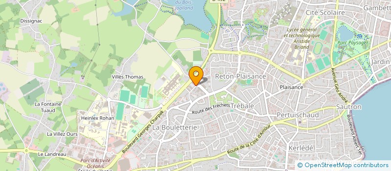 localisation de l'entreprise IMMOVISION  SAINT-NAZAIRE