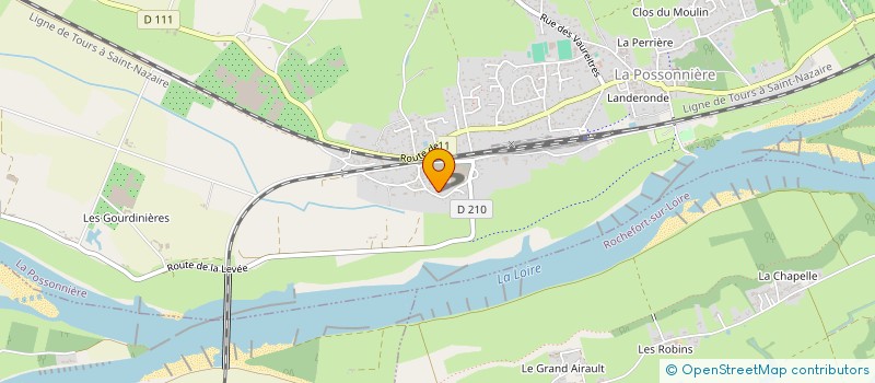 localisation de l'entreprise IMMOVIX  LA POSSONNIERE