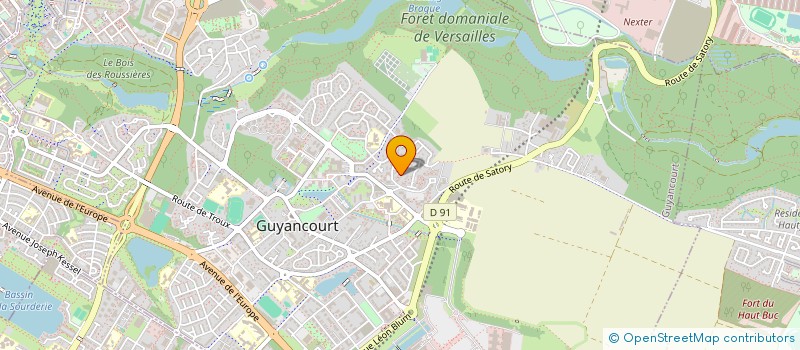 localisation de l'entreprise IMMOVO  GUYANCOURT