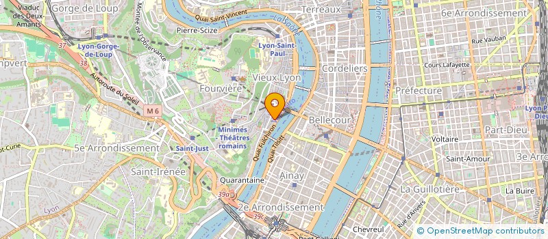 localisation de l'entreprise IMMOWEB à LYON