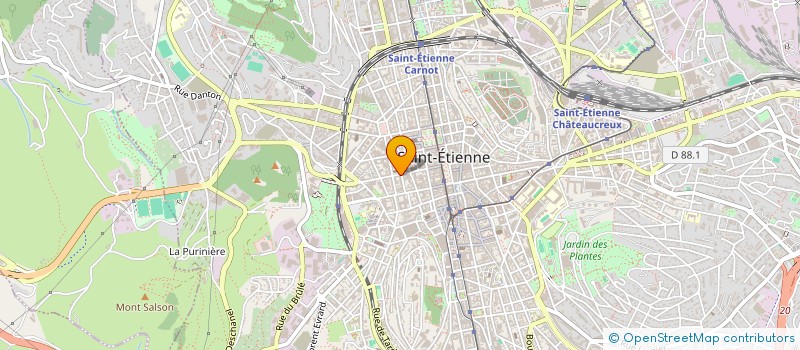 localisation de l'entreprise IMMOWEBSTORE  SAINT-ETIENNE