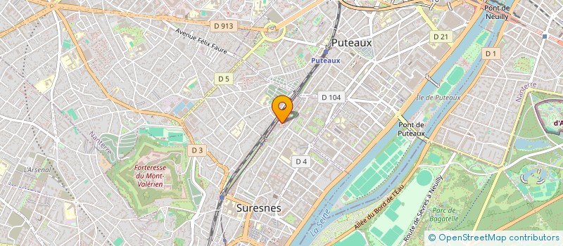 localisation de l'entreprise IMMOWIZE à SURESNES