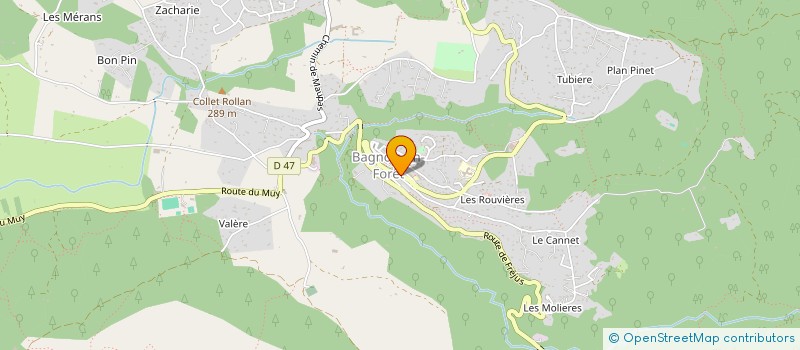 localisation de l'entreprise IMMOWOOD à SAINT-PAUL-EN-FORET