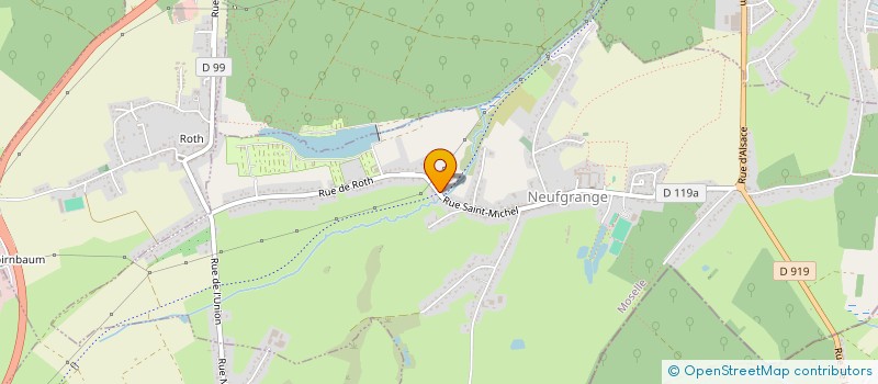 localisation de l'entreprise IMMOWORLD  NEUFGRANGE