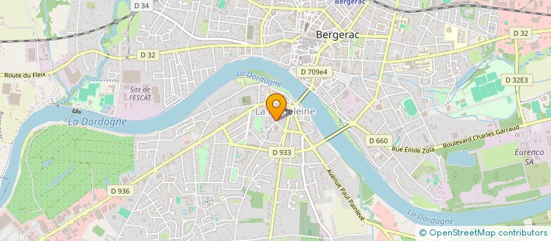 localisation de l'entreprise IMMOYAG à BERGERAC